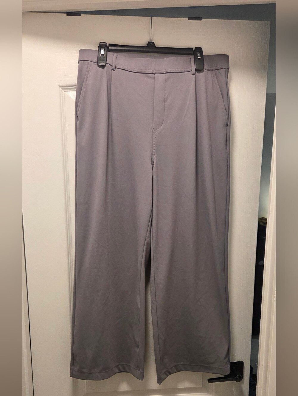 HALARA Soft Grey Soft Seam-Detail Leggings XL
